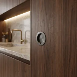 Süllyeszthető fogantyú STELLA / Fekete matt