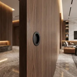 Süllyeszthető fogantyú STELLA / Fekete matt