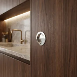 Süllyeszthető fogantyú STELLA / Fényes króm