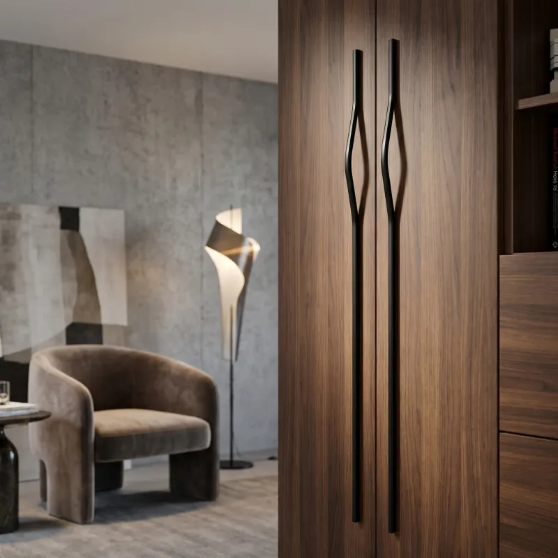 ALEA fogantyú / Fekete matt