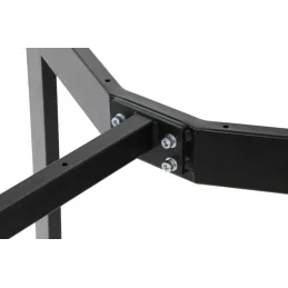 ROXA asztalszerkezet / Fekete matt