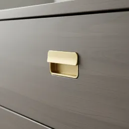 RAMONA süllyeszthető fogantyú / Csiszolt arany