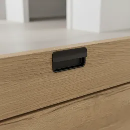 RAMONA süllyesztett fogantyú / Fekete matt