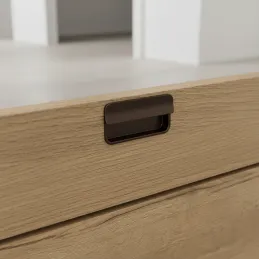 RAMONA süllyesztett fogantyú / Sötétbarna