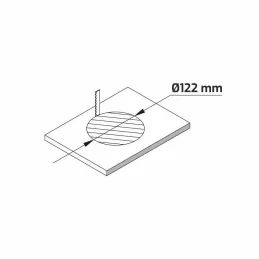 Kihúzható elektromos aljzat MULTIBOX 4x 230V + 2x USB + 2x RJ45 / Fehér