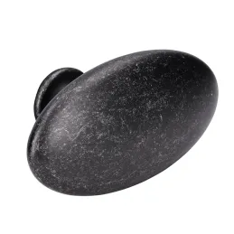 Fogantyú ALFREDO gomb / Fekete patina