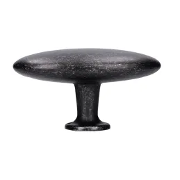 Fogantyú ALFREDO gomb / Fekete patina