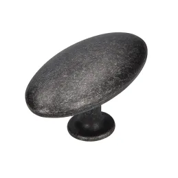 Fogantyú ALFREDO gomb / Fekete patina