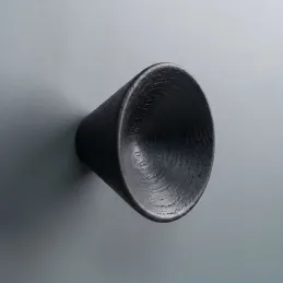Fa fogantyú gomb APOLO / Fekete fa