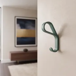 Luxus akasztó DROP / Pasztellzöld
