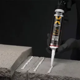 MS POLYMER ragasztó 290 ml azonnali rögzítéssel / Fehér