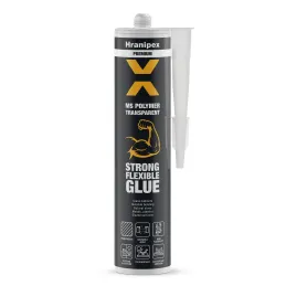MS POLYMER ragasztó 290 ml azonnali rögzítéssel / Átlátszó