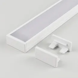 Végzáró a ZARIA LED profilhoz - lyuk nélkül / Matt fehér