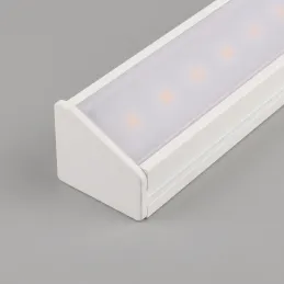 2 db végzáró ZARIA sarok LED profilhoz - lyuk nélkül / Matt fehér