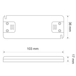 LED Trafo PREMIUM SLIM 12V DC / 15W