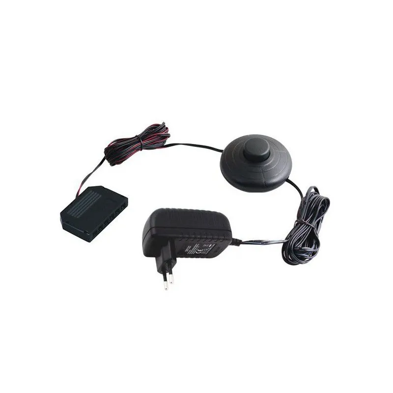 LED trafó (hálózati adapter) 12V MINI / kimeneti csatlakozókkal és lábkapcsolóval