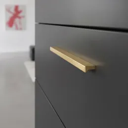 NARA fogantyú / Csiszolt arany