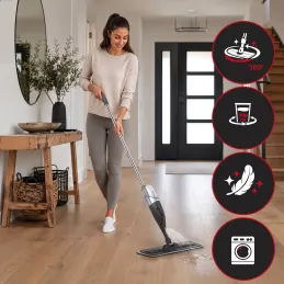 Univerzális mop vízpermetezővel CLEANY 300ml