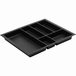 Evőeszköztartó fiókba PEGAS / Fekete matt