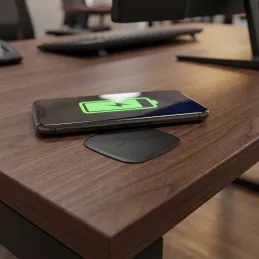 Vezeték nélküli töltő SQUARE 15W / Fekete