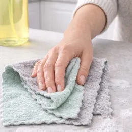 TOPCLEAN mikroszálas törlőkendő készlet - 10 db