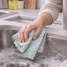 TOPCLEAN mikroszálas törlőkendő készlet - 10 db