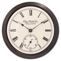 VIAMO CLOCK gombfogantyú / Barna metál
