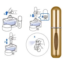 5 ml-es utazó parfümpermetező / Arany