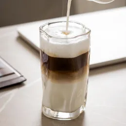 WAVE 275 ml-es boroszilikát kávéspohár / Átlátszó