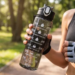 FIT ONE sport kulacs 750 ml / Fekete