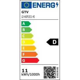 LED izzó 11W / Átlátszó
