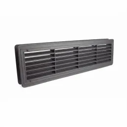 Kétoldalas szellőzőrács ajtóhoz 430 x 115 mm / Grafit
