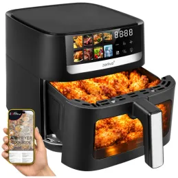 ULTRON XXL forrólevegős fritőz - 8L / Fekete