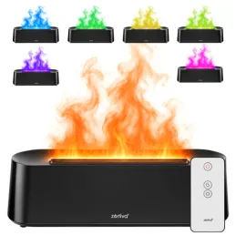 LED aroma diffúzor lánghatással GALO / Fekete