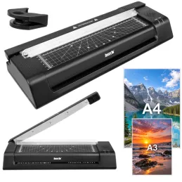Laminálógép papírvágóval EASY / Fekete