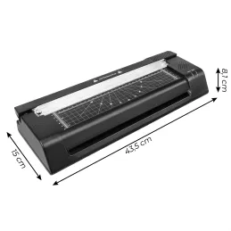 Laminálógép papírvágóval EASY / Fekete
