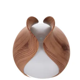 LED ultrahangos párásító távirányítóval DROP / Természetes fa
