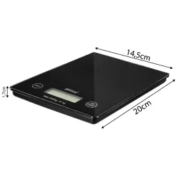Konyhai digitális mérleg EASY COOK / Fekete