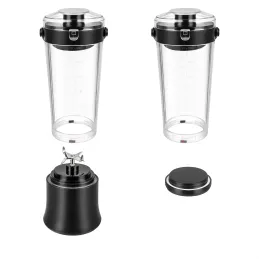 USB elektromos ARIANO turmixgép smoothie-hoz és koktélokhoz 600 ml / Fekete