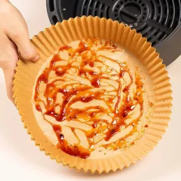 50 db-os kerek papírbetét szett fritőzhöz